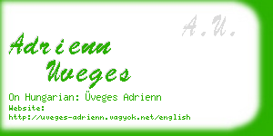 adrienn uveges business card